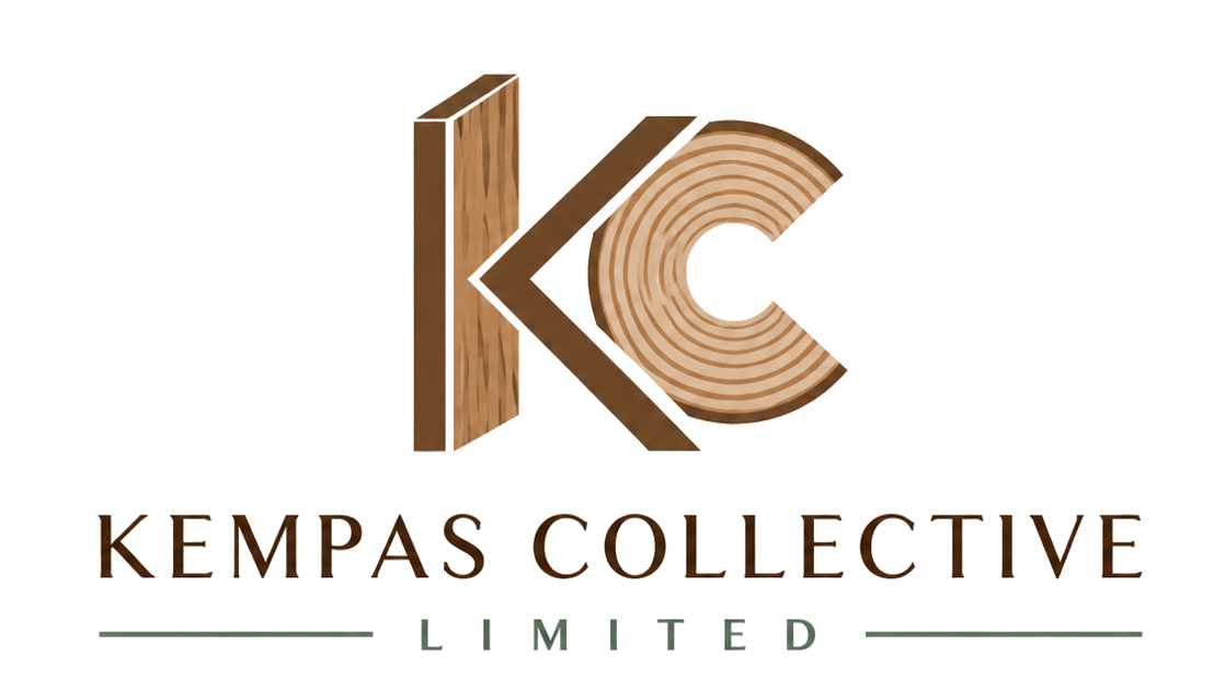 Kempas Collective Limited colourful timber logo